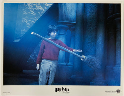 An original 11x14 lobby card for the Wizarding World film Harry Potter and the Philosopher's Stone