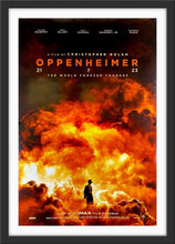 Load image into Gallery viewer, An original movie poster for the Christopher Nolan film Oppeneheimer