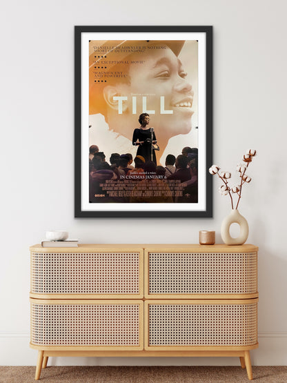 An original movie poster for the film Till