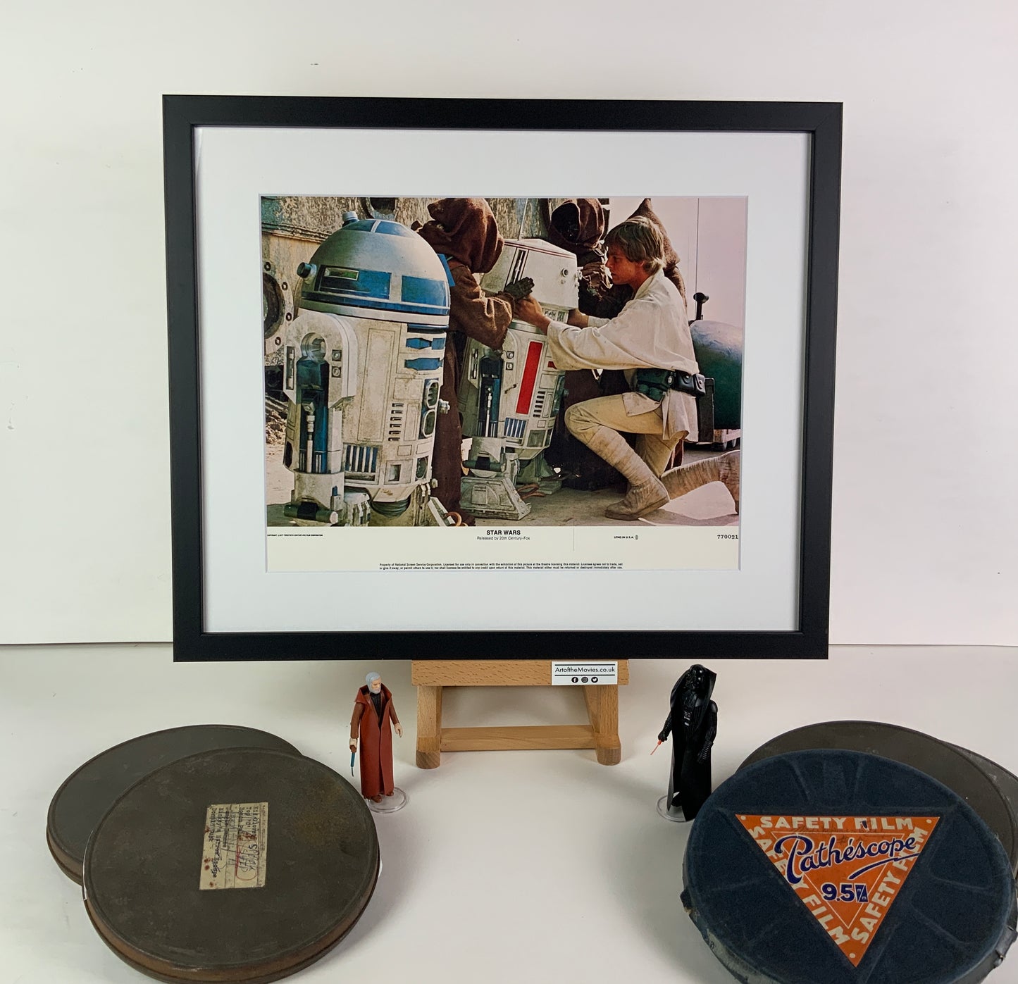 An original lobby card for the film Star Wars