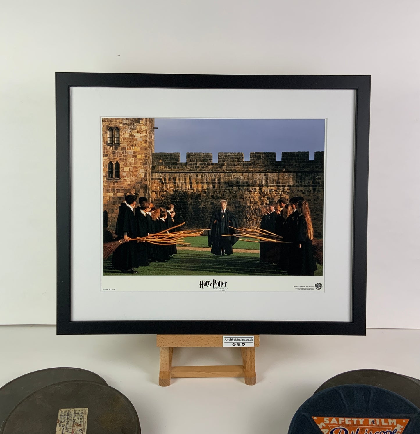An original 11x14 lobby card for the Wizarding World film Harry Potter and the Philosopher's Stone