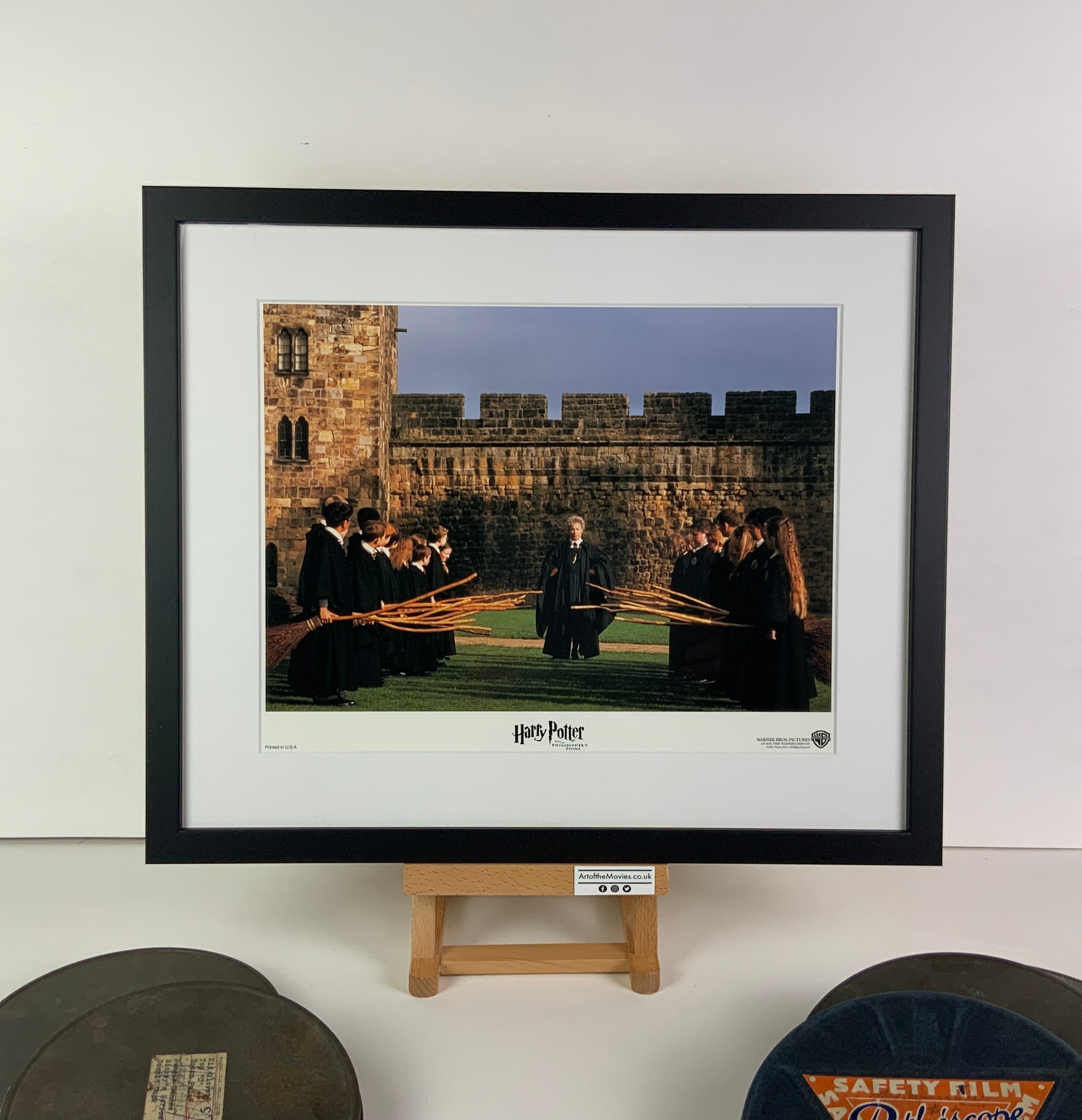 An original 11x14 lobby card for the Wizarding World film Harry Potter and the Philosopher's Stone