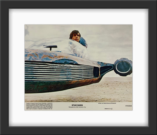 An original 8x10 lobby card for the Star Wars film A New Hope