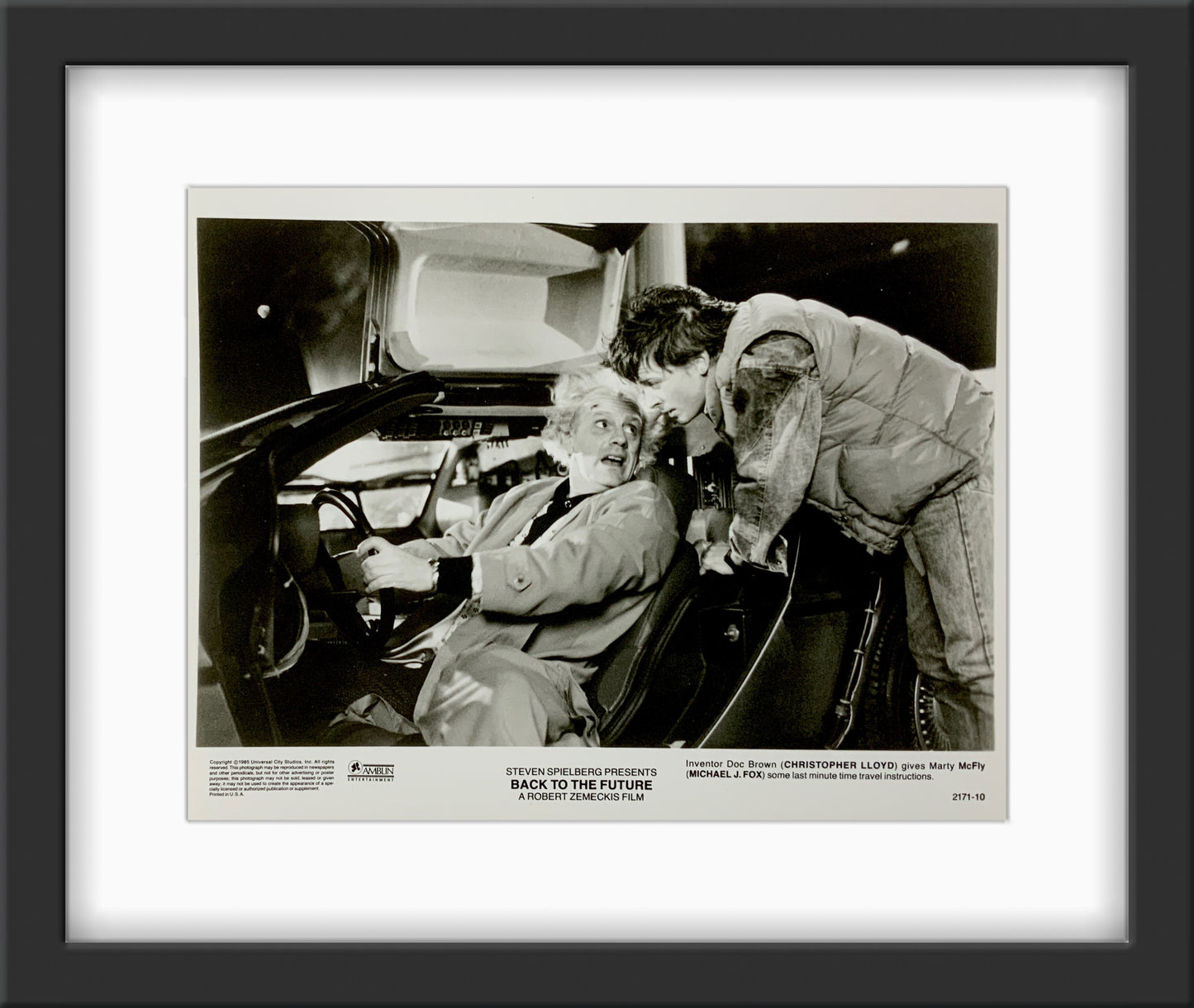 Back To The Future - 1985 (Framed)