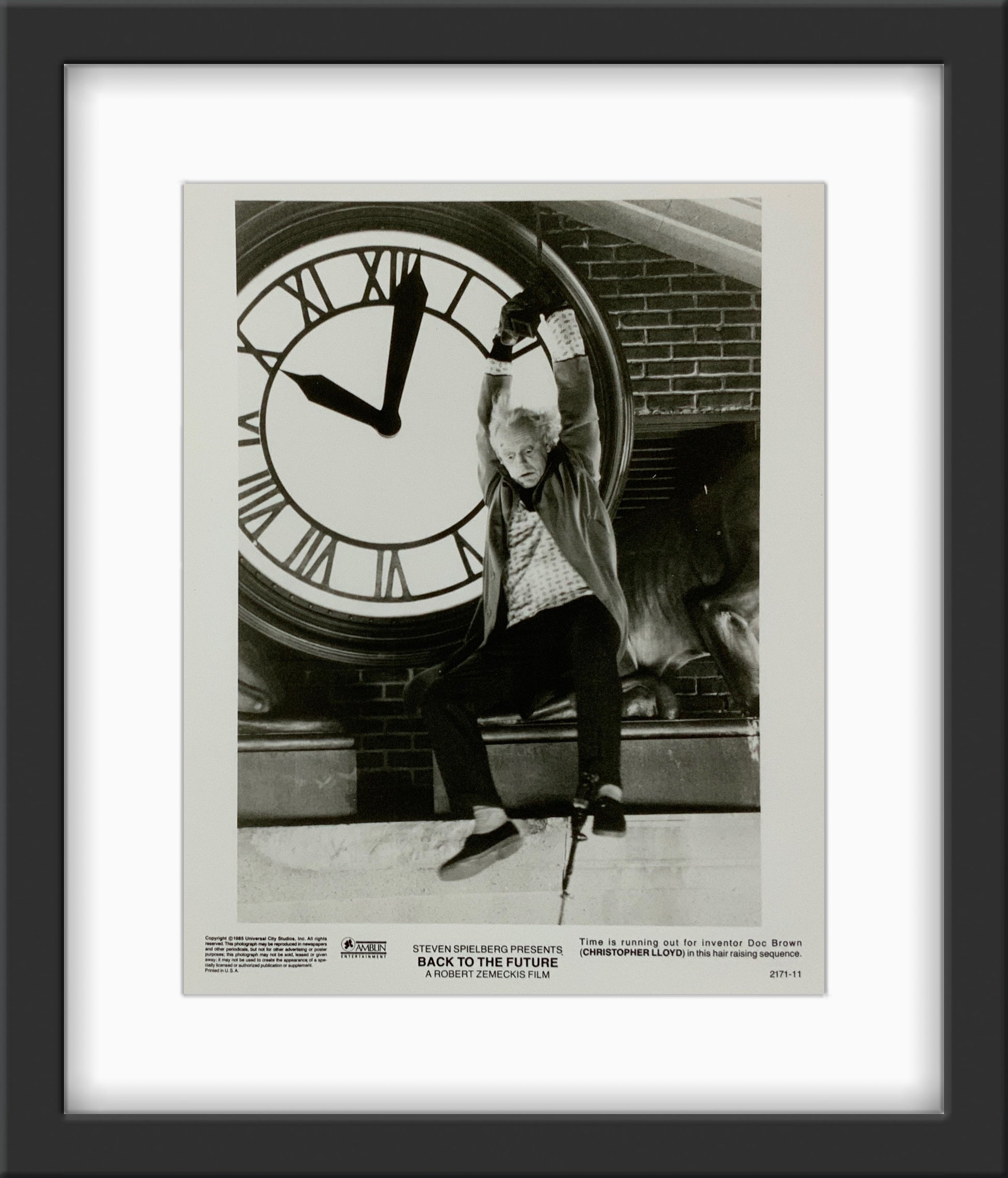 An original movie still for the film Back To The Future