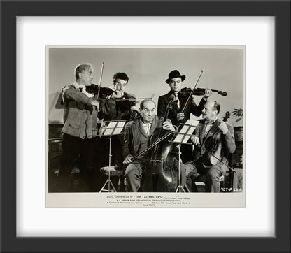 An original movie still for the 1958 film The Ladykillers