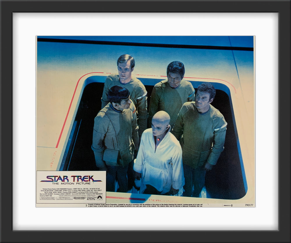 An original 11x14 lobby card for the film Star Trek The Motion Picture