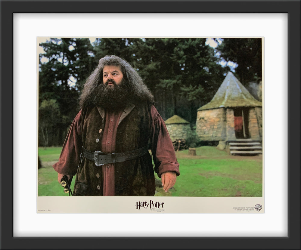 An original 11x14 lobby card for the Wizarding World film Harry Potter and the Philosopher's Stone