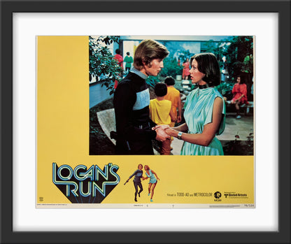 An original 11x14 lobby card for the film Logan's Run