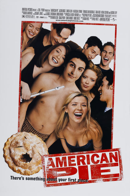 An original movie poster for the film American Pie
