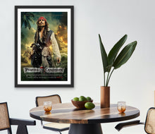 Load image into Gallery viewer, An original movie poster for the film Pirates of the Caribbean On Stranger Tides