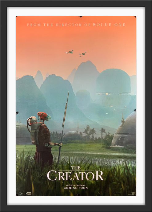 An original teaser movie poster for the film The Creator