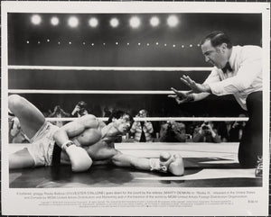 An original 8x10 movie still for the film Rocky III / 3