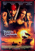 Load image into Gallery viewer, An original movie poster for the film Pirates of the Caribbean The Curse of the Black Pearl