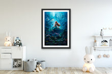 Load image into Gallery viewer, An original movie poster for the Disney live action remake of The Little Mermaid