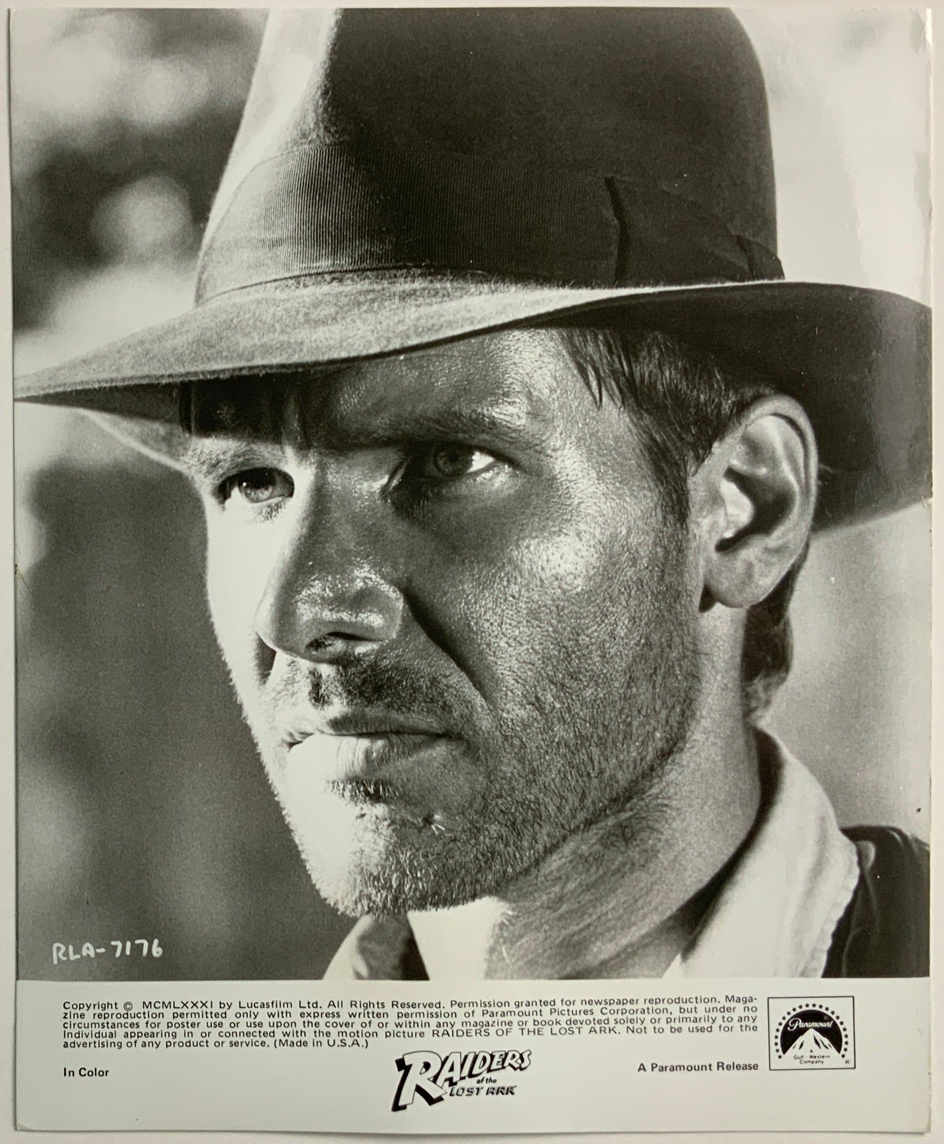 An original movie still for the film Raiders of the Lost Ark