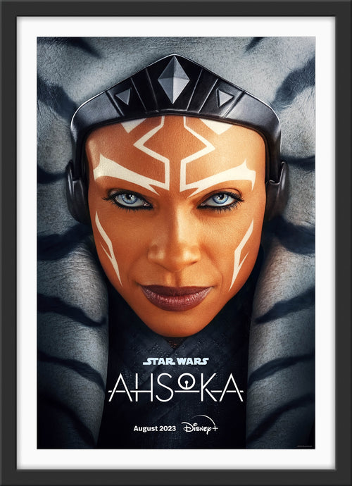 An original one sheet poster for the Disney+ Star Wars series Ahsoka