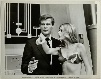 An original 8x10 movie still for the James Bond film The Man With The Golden Gun