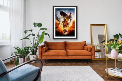 An original movie poster for the DC Extended Universe film film The Flash