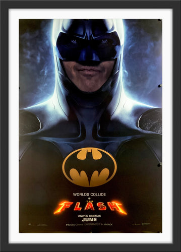 An original movie poster for the DC Extended Universe film The Flash