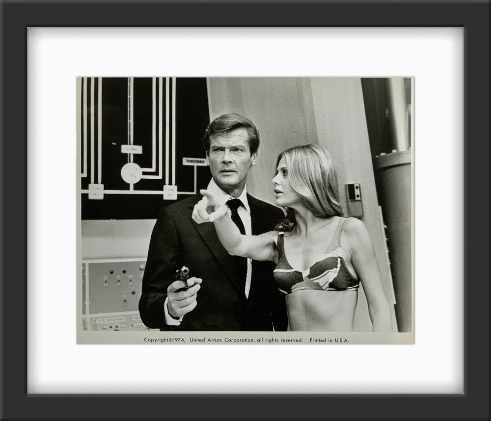 An original 8x10 movie still for the James Bond film The Man With The Golden Gun
