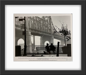 An original movie still from the Woody Allen film Manhattan