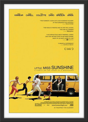 An original movie poster for the film Little Miss Sunshine