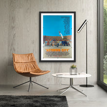 Load image into Gallery viewer, An original movie poster for the Wes Anderson film Asteroid City