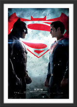 Load image into Gallery viewer, An original movie poster for the film Batman v Superman Dawn of Justice