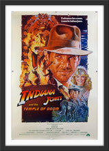 Load image into Gallery viewer, An original movie poster for the film Indiana Jones and the Temple of Doom