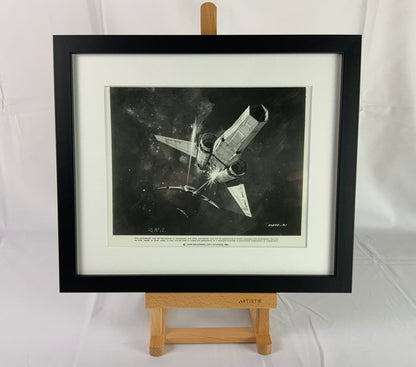 An original 8x10 promotional still for the film Battlestar Galactica