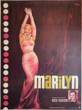 Load image into Gallery viewer, An original French movie poster for the 1963 film Marilyn