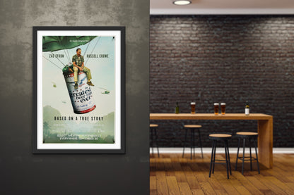 An original movie poster for the film The greatest Beer Run Ever