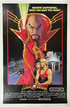 Load image into Gallery viewer, An original movie poster by Richard Amsel for the film Flash Gordon