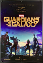 Load image into Gallery viewer, An original movie poster for the Marvel film Guardians of the Galaxy.