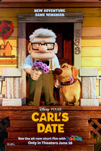 Load image into Gallery viewer, An original movie poster for the Disney and Pixar short film Carl&#39;s Date, based on the character created for the film UP