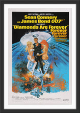 Load image into Gallery viewer, An original movie poster for the James Bond film Diamonds Are Forever