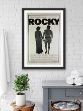 Load image into Gallery viewer, An original one sheet movie poster for the film Rocky