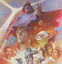 Load image into Gallery viewer, An original one sheet movie poster for the Star Wars film The Empire Strikes Back
