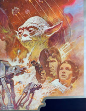 Load image into Gallery viewer, An original one sheet movie poster for the Star Wars film The Empire Strikes Back
