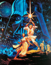 Load image into Gallery viewer, An original one sheet poster with art by the HIldebrandt brothers for the 15th Anniversary of Star Wars