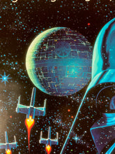 Load image into Gallery viewer, An original one sheet poster with art by the HIldebrandt brothers for the 15th Anniversary of Star Wars