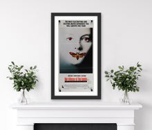 Load image into Gallery viewer, An original Australian Daybill movie poster for the film Silence of the Lambs