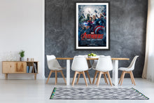Load image into Gallery viewer, An original movie poster for the Marvel Cinematic Universe (MCU) film Avengers: Age of Ultron