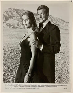 An original movie still for the James Bond film The Spy Who Loved Me