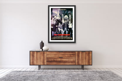 An original movie poster for the film The Commitments