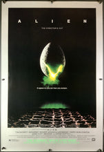 Load image into Gallery viewer, An original movie poster for the sci-fi horror film Alien