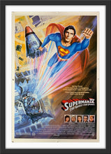 Load image into Gallery viewer, An original movie poster for the film Superman IV / 4 The Quest For Peace