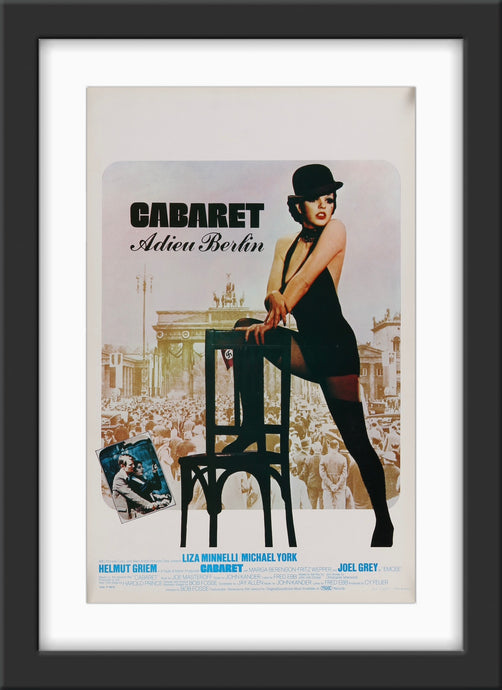 An original Belgian movie poster for the Liza Minnelli film Cabaret