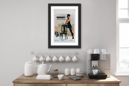 An original Belgian movie poster for the Liza Minnelli film Cabaret